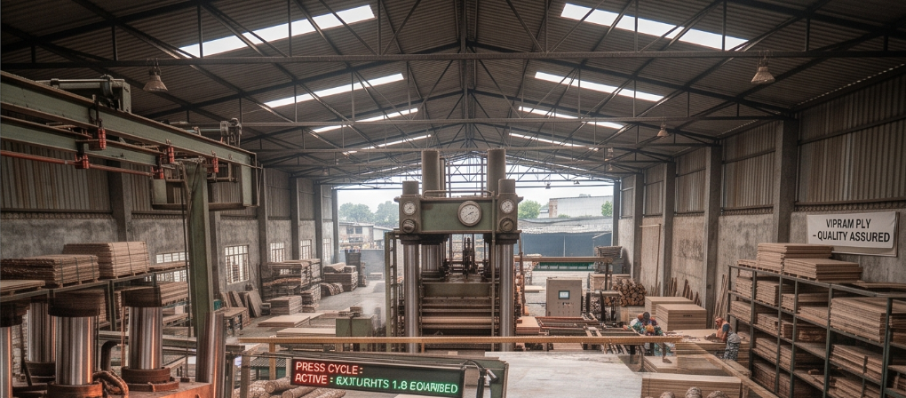 VIPRAM Ply production line