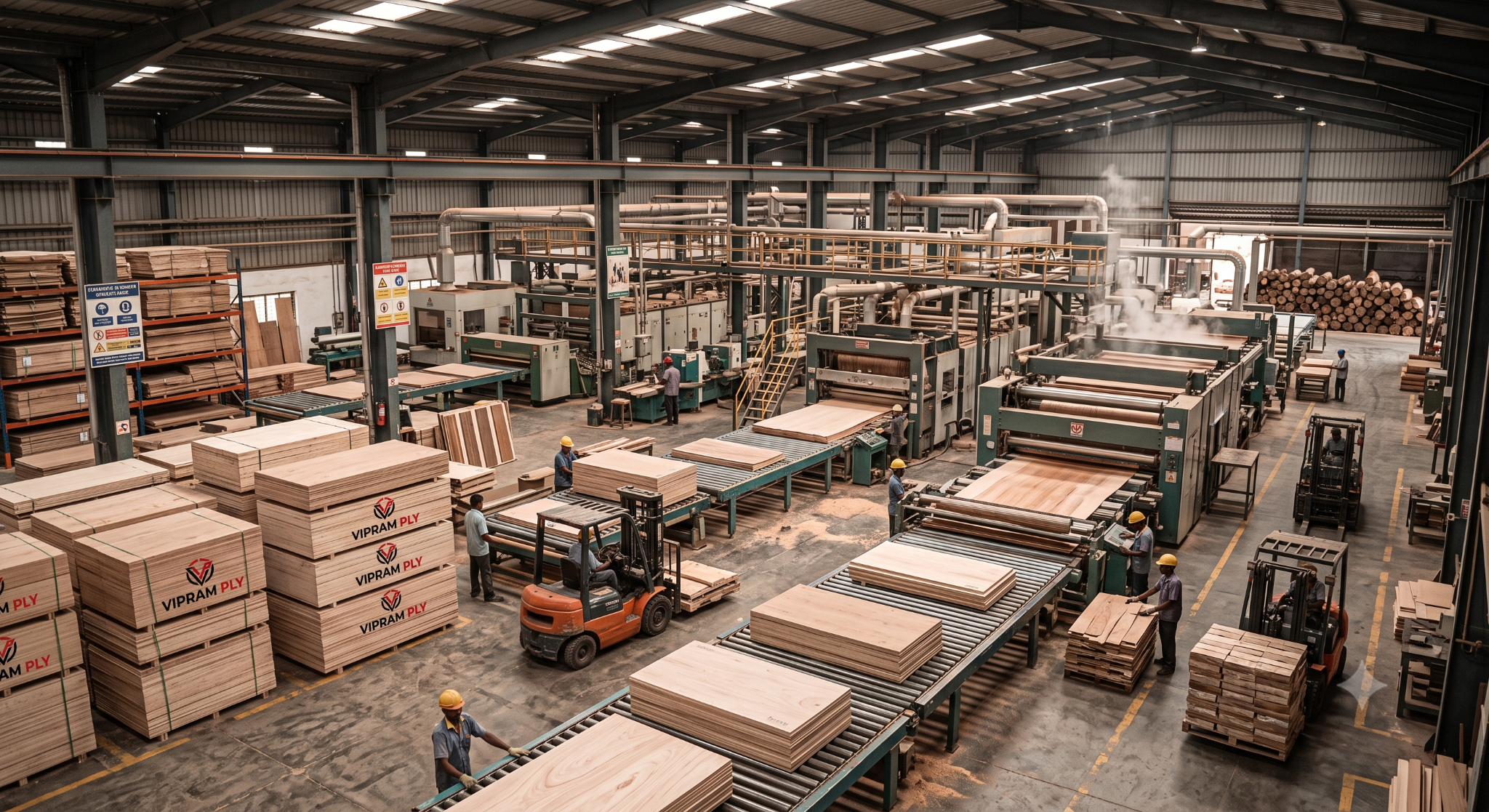 VIPRAM Ply factory and manufacturing environment
